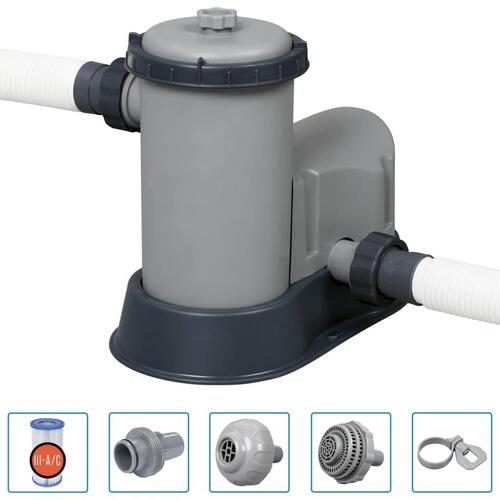 Bestway Power Steel swimmingpool 549x274x122 cm rektangulær