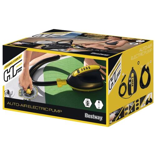 Hydro-Force Auto-Air elektrisk luftpumpe 12 V