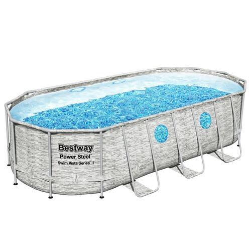Bestway Power Steel Swim Vista Series swimmingpoolsæt 549x274x122 cm