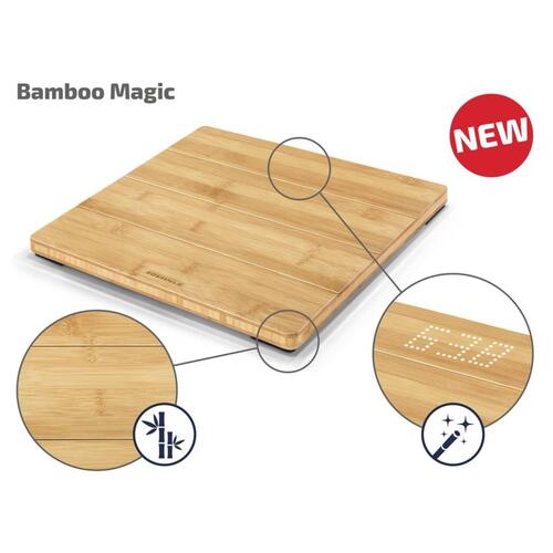 Soehnle badevægt Style Sense Bamboo Magic 180 kg