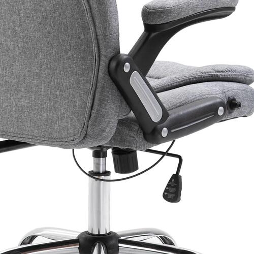 Kontorstol grå polyester