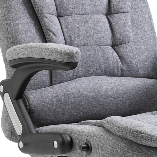 Kontorstol grå polyester