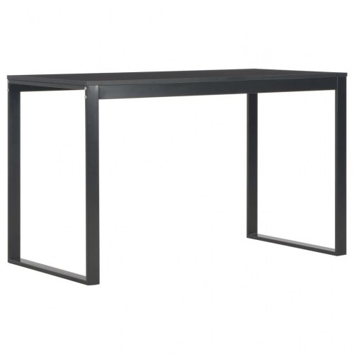 Computerbord 120x60x70 cm sort