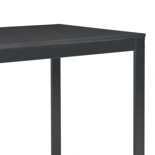 Computerbord 120x60x70 cm sort