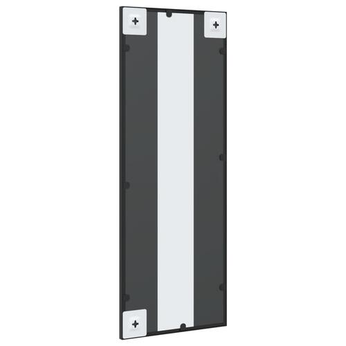 Vægspejl 30x80 cm rektangulært jern sort