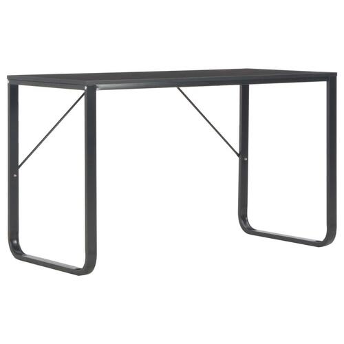 Computerbord 120x60x73 cm sort