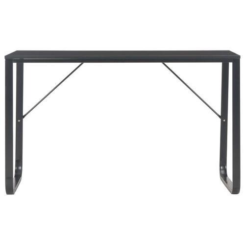 Computerbord 120x60x73 cm sort