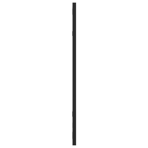 Vægspejl 30x60 cm rektangulært jern sort