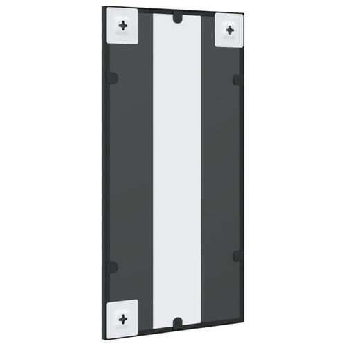 Vægspejl 30x60 cm rektangulært jern sort