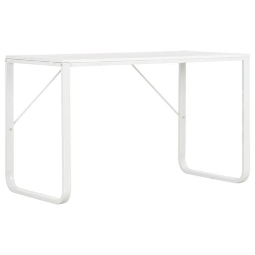 Computerbord 120x60x73 cm hvid