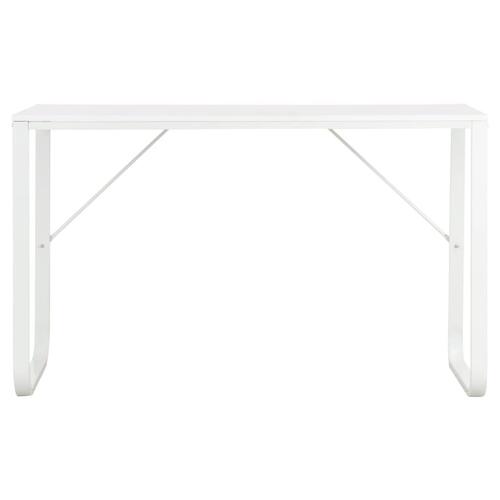 Computerbord 120x60x73 cm hvid