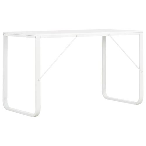 Computerbord 120x60x73 cm hvid