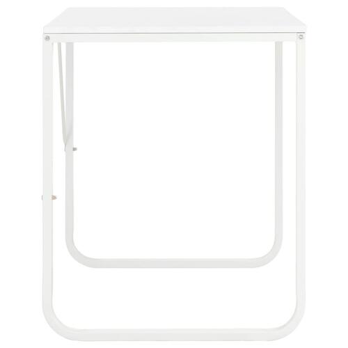 Computerbord 120x60x73 cm hvid