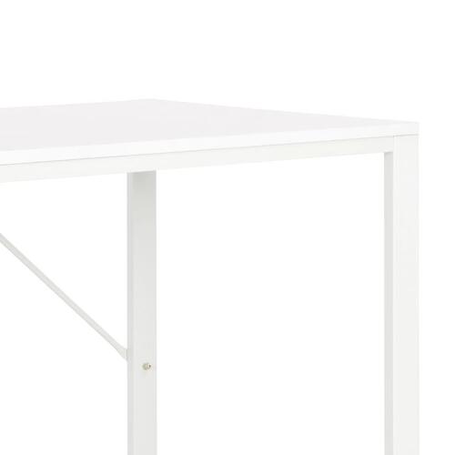 Computerbord 120x60x73 cm hvid