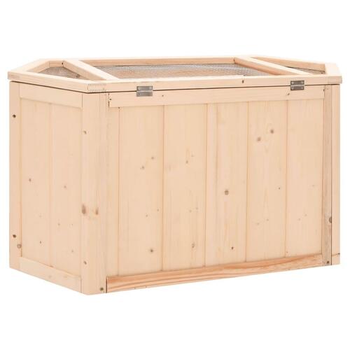 Hamsterbur 80x40x43 cm massivt fyrretræ