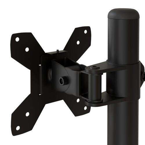 Skærmstativ VESA 75/100 mm stål sort