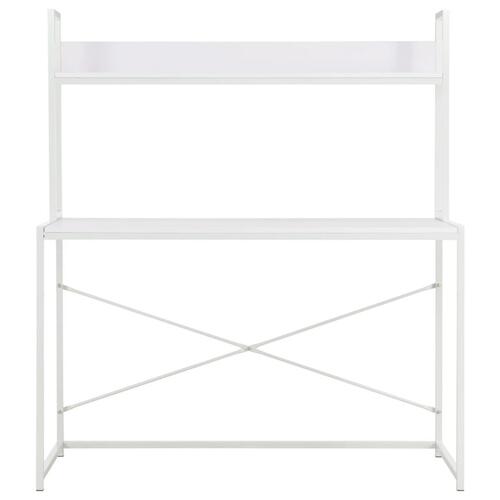Computerbord 120 x 60 x 138 cm hvid