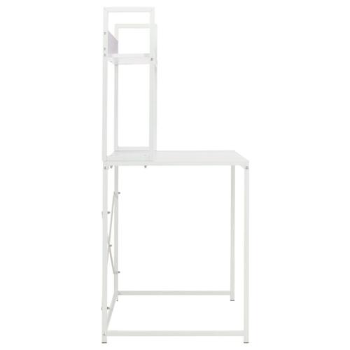 Computerbord 120 x 60 x 138 cm hvid