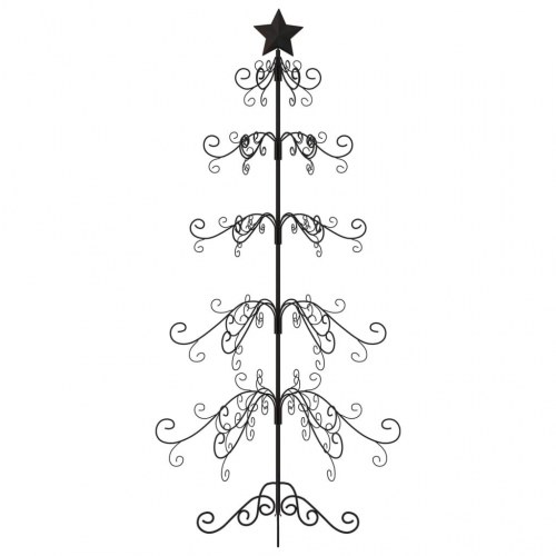 Juletræ i metal 150 cm - sort