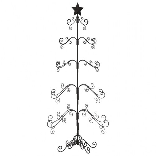 Juletræ i metal 150 cm - sort