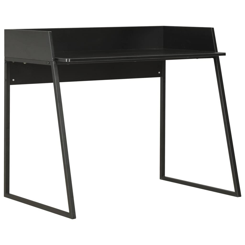Skrivebord 90x60x88 cm sort
