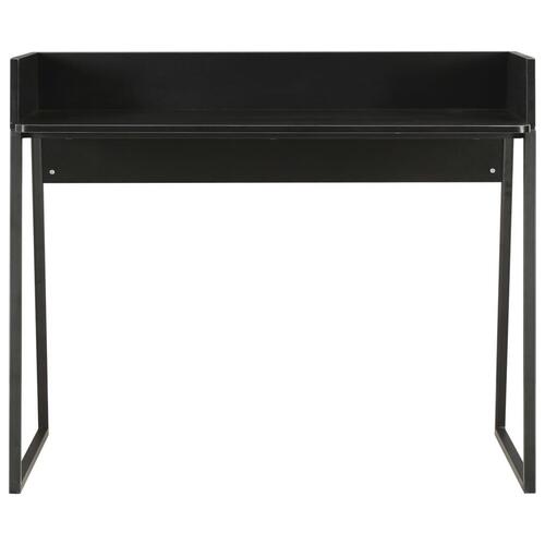 Skrivebord 90x60x88 cm sort