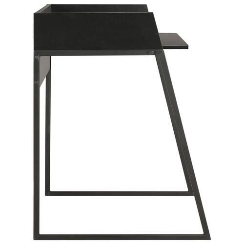 Skrivebord 90x60x88 cm sort