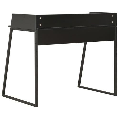 Skrivebord 90x60x88 cm sort