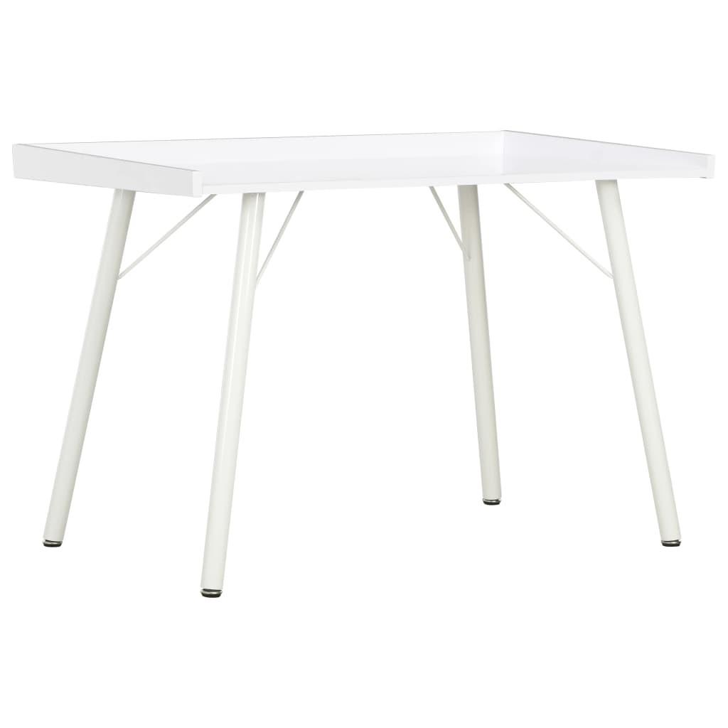 Skrivebord 90x50x79 cm hvid