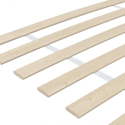 Sengelameller 2 stk. - 34 lameller 100×200 cm, massivt poppeltræ