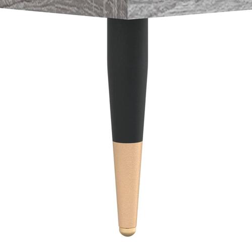Sofaborde 2 stk. 50x46x35 cm konstrueret træ grå sonoma-eg