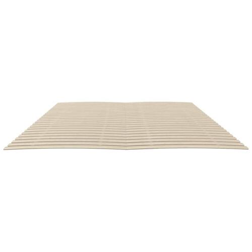 Lamelbund med 48 lameller 2 stk. 90x200 cm