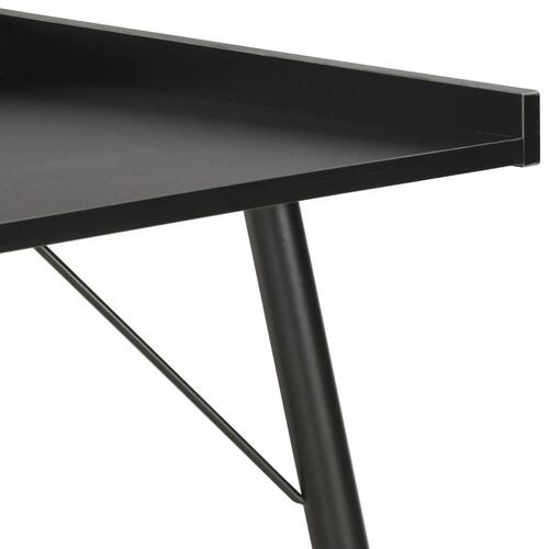 Skrivebord 90 x 50 x 79 cm sort