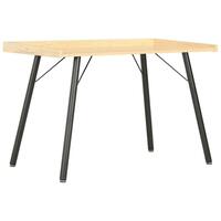 Skrivebord 90x50x79 cm egetræsfarve