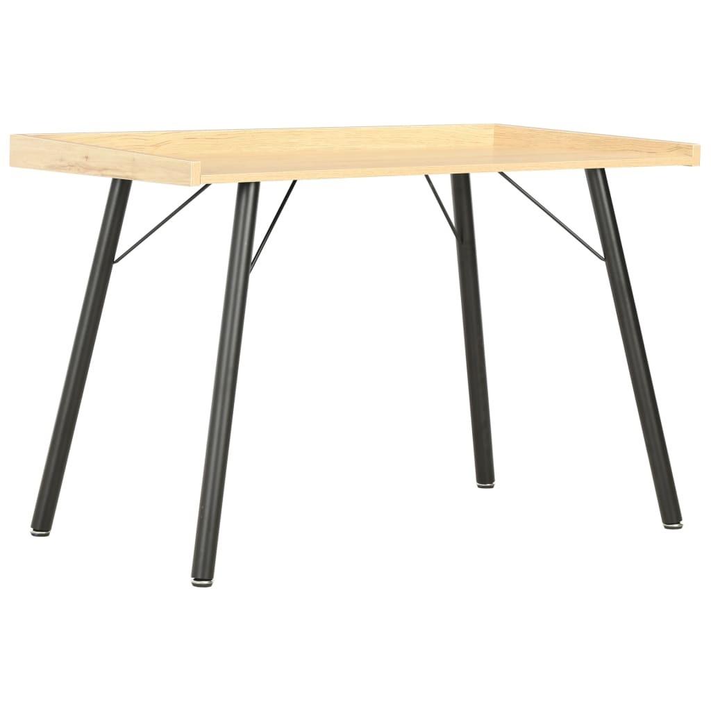 Skrivebord 90x50x79 cm egetræsfarve