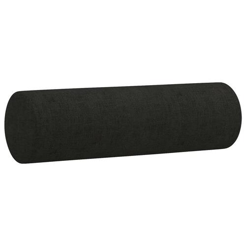 2 personers sofa med puder stof sort