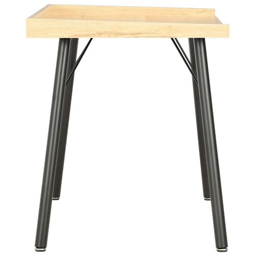Skrivebord 90x50x79 cm egetræsfarve