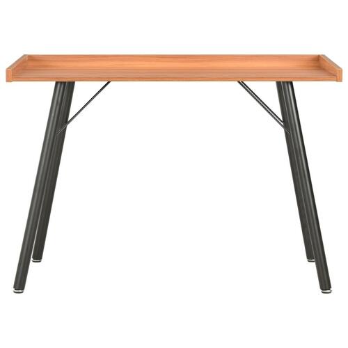 Skrivebord 90x50x79 cm brun