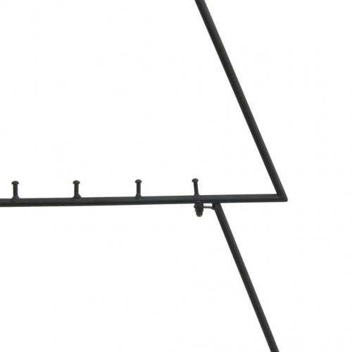 Juletræ i metal 125 cm - sort