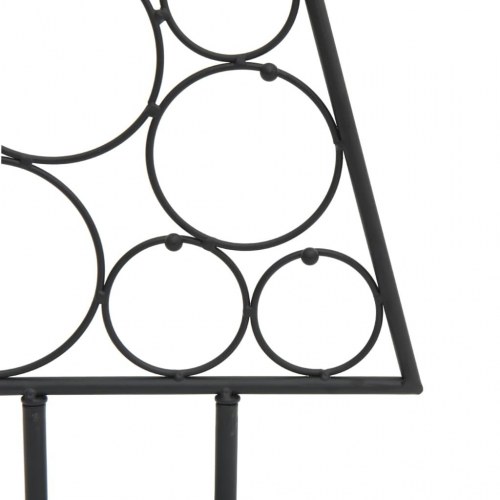 Dekorativt juletræ 125 cm metal sort
