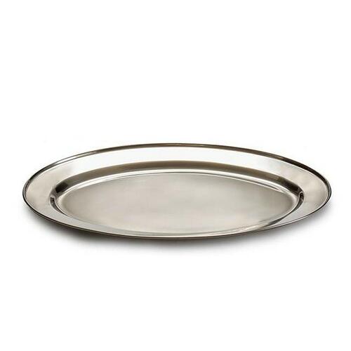 Bakke Sølvfarvet Rustfrit stål 35 x 2 x 23 cm (24 enheder)