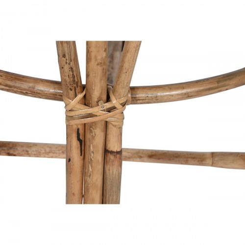 Taburet/barstol i natur, spanskrør 55 × 50 × 100 cm