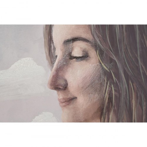 Maleri - Dame Middelhavet, 80 × 3,5 × 120 cm (sæt á 2)