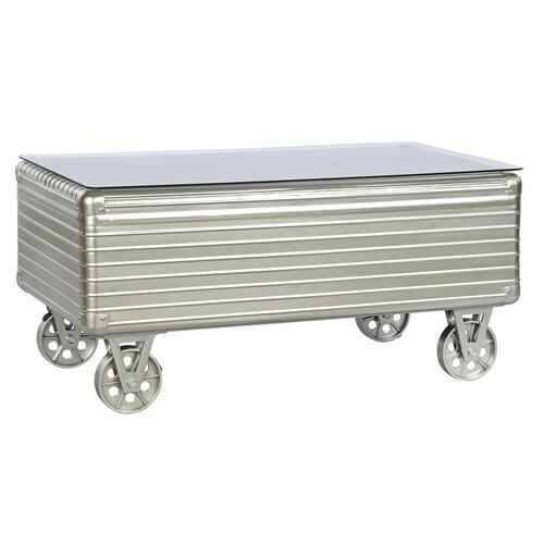 Sofabord Home ESPRIT Metal Krystal 100 x 52 x 46 cm