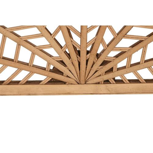 Sengegavl Home ESPRIT Natur Lys brun Bambus 160 x 2,5 x 81 cm