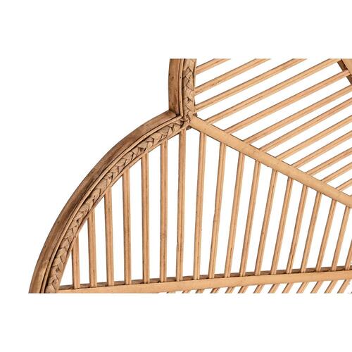 Sengegavl Home ESPRIT Natur Lys brun Bambus 160 x 2,5 x 81 cm
