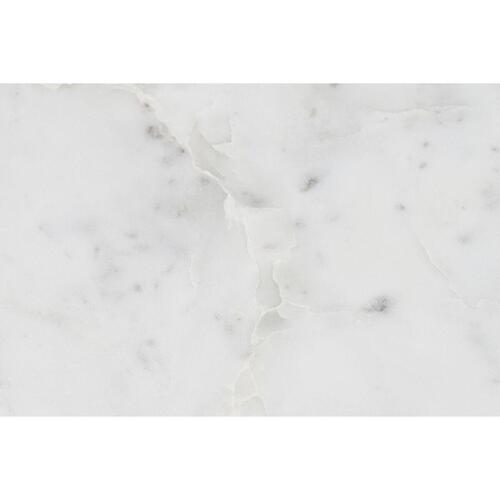 Console Home ESPRIT Hvid Brun Marmor Mangotræ 120 x 38 x 77 cm