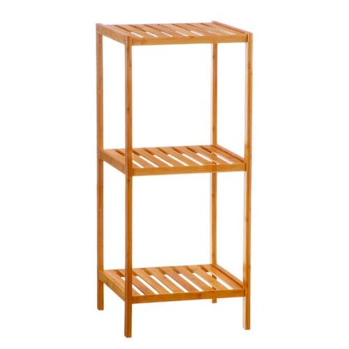 Badeværelse reol Caison Bambus 3 Hylder 34 x 33 x 79 cm