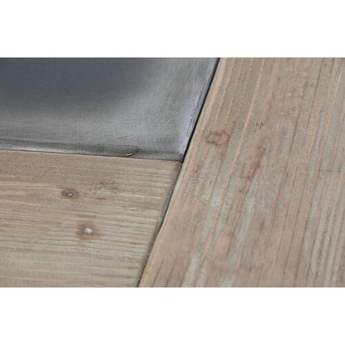 Spisebord Home ESPRIT Natur Gran Træ MDF 220 x 90 x 76 cm