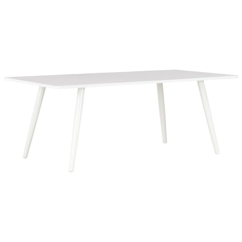 Sofabord 120 x 60 x 46 cm hvid